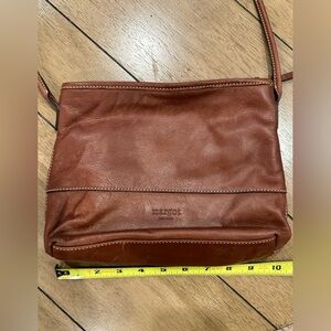 Margot Brown Leather Small Crossbody Purse Bag
